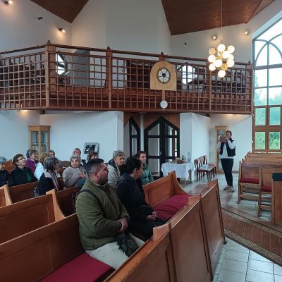 Látogatás a Nagycserkeszi Evangélikus Templomban